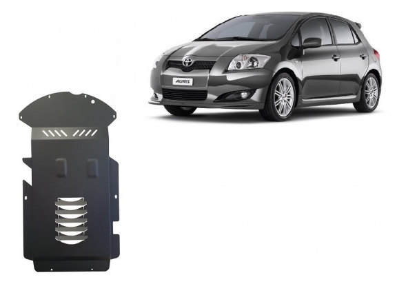 Steel catalytic converter guard/cat lock for Toyota Auris