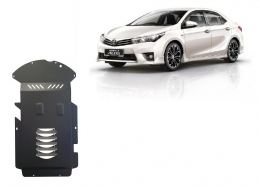 Steel catalytic converter guard/cat lock for Toyota Corolla