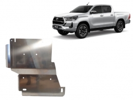 Aluminum differential guard for Toyota Hilux Invincible