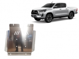 Aluminum gearbox guard for Toyota Hilux Invincible