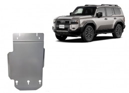 Aluminum gearbox guard for Toyota Land Cruiser 250