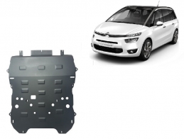 Steel sump guard for Citroen C4 Picasso