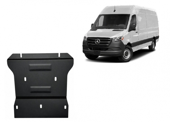 Steel gearbox guard for Mercedes Sprinter 4x4