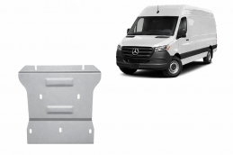 Aluminum gearbox guard for Mercedes Sprinter 4x4