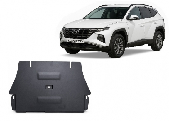 Catalytic converter guard for Hyundai Tucson