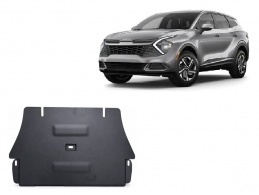 Catalytic converter guard for Kia Sportage
