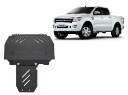 Steel sump guard for Ford Ranger