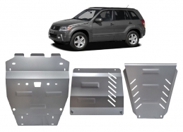 Aluminium sump guard for Suzuki Grand Vitara - promotional package