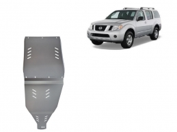 Aluminum gearbox guard for Nissan Pathfinder