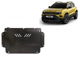 Steel sump guard for Jeep Avenger