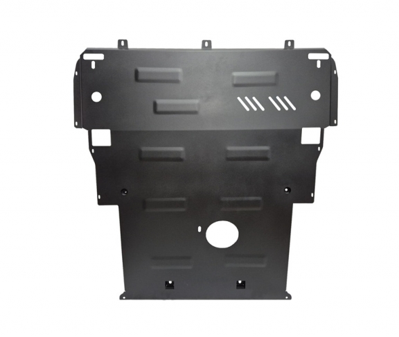 Steel sump guard for Man TGE