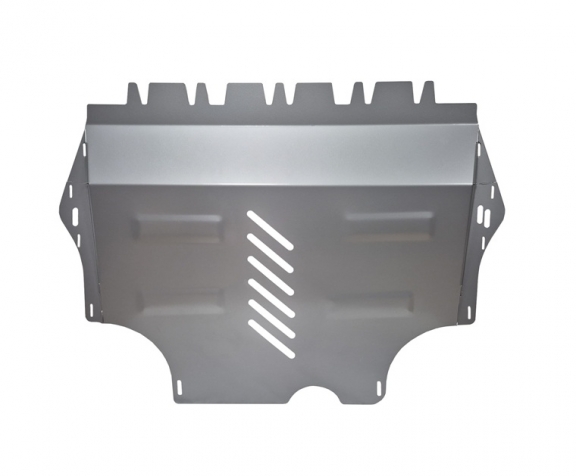 Aluminum sump guard for Skoda Superb II