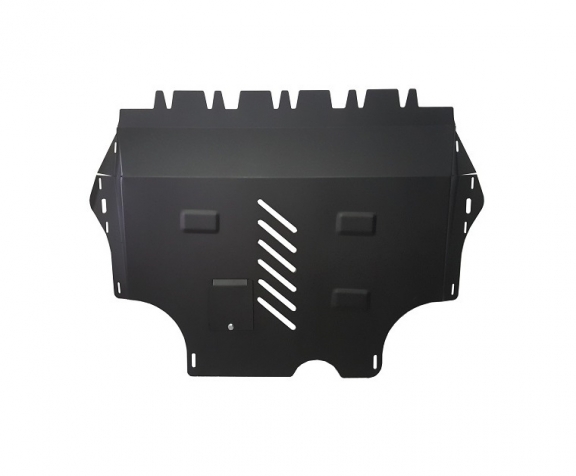 Steel sump guard for VW Caddy - with WEBASTO