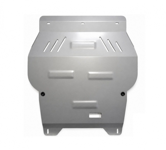 Aluminum sump guard for Volkswagen Bora