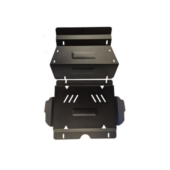 Steel sump guard for Evo Cross 4