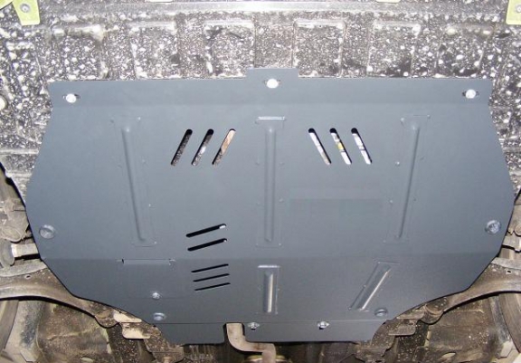 Steel sump guard for Chevrolet Spark