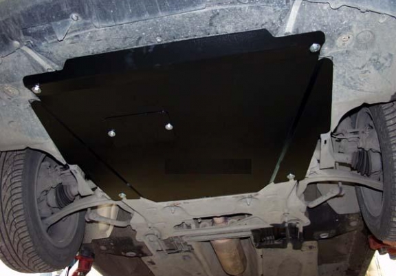 Steel sump guard for Citroen C5