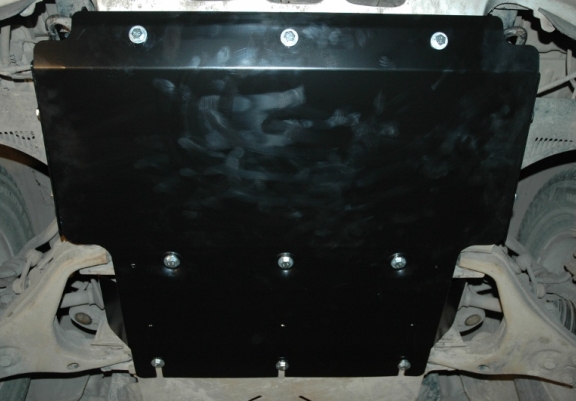 Steel sump guard for the protection of the engine and the radiator for Kia Sorento