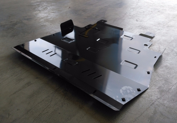 Steel sump guard for Ford Focus 1