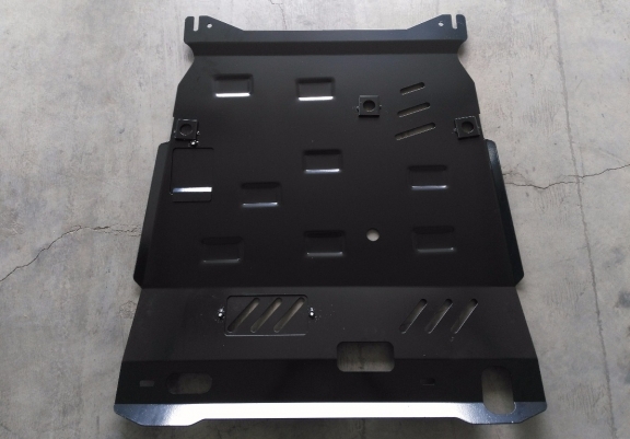 Steel sump guard for Mitsubishi Outlander