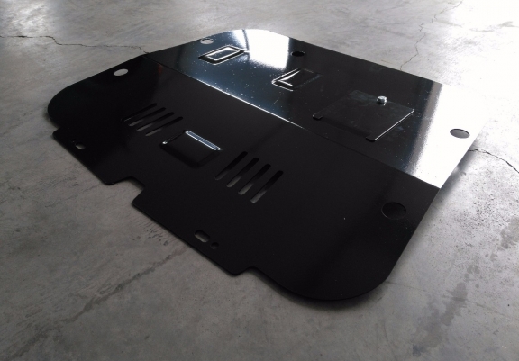 Steel sump guard for Vauxhall Meriva A 