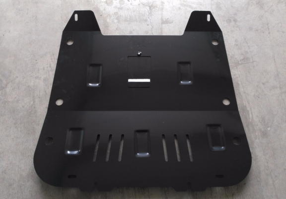 Steel sump guard for Vauxhall Vectra C