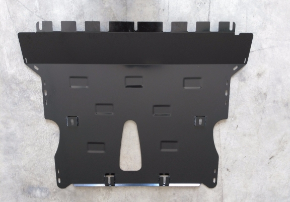 Steel sump guard for Vauxhall Astra K