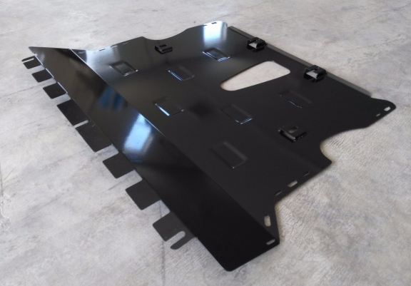 Steel sump guard for Vauxhall Astra K