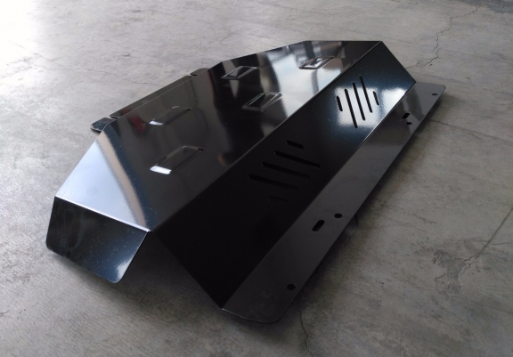 Steel sump guard for Subaru Forester 3