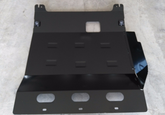 Steel sump guard for Peugeot Boxer