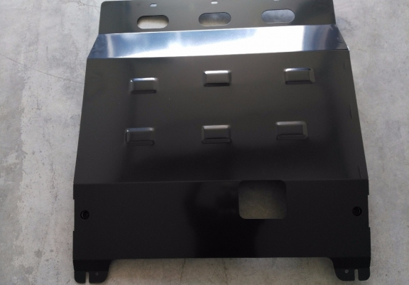Steel sump guard for Peugeot Boxer