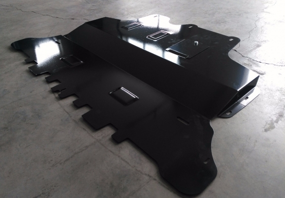 Steel sump guard for Skoda Karoq - manual gearbox