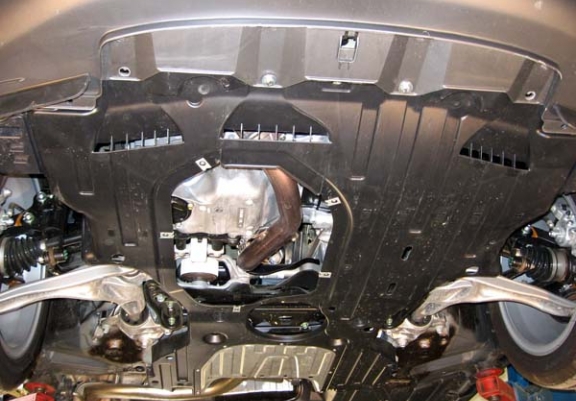 Steel sump guard for Honda Civic (hayon)