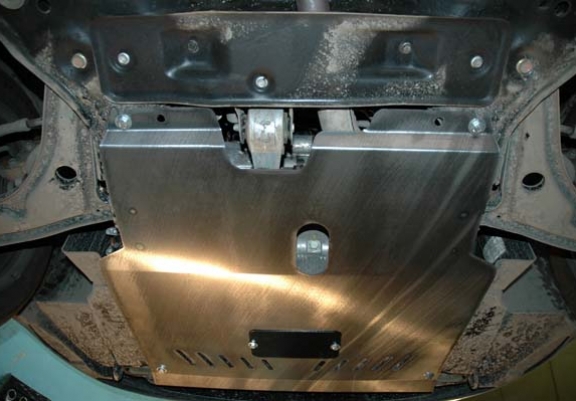 Steel sump guard for Chevrolet Lacetti / Nubira