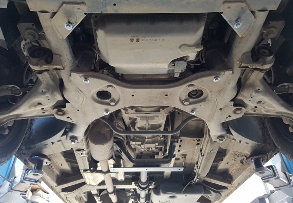 Steel sump guard  for Mercedes Viano W639 - 2.2 D 4x2, 4x4