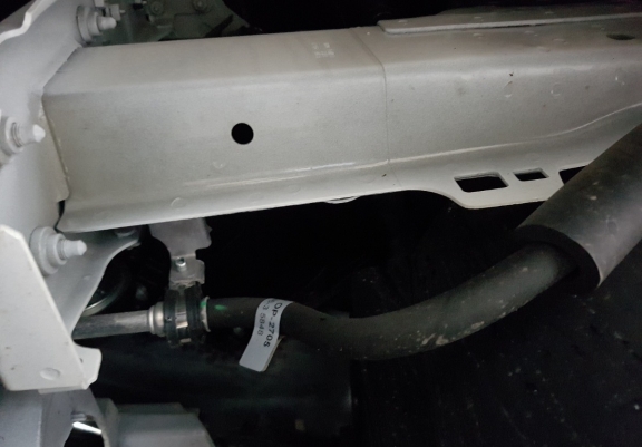 Steel sump guard for Fiat Tipo