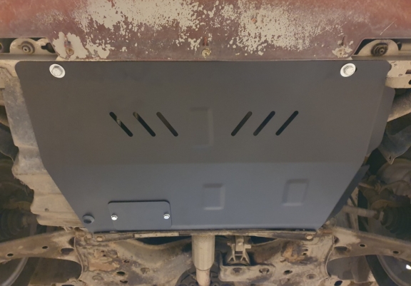 Steel sump guard for Vauxhall Corsa D
