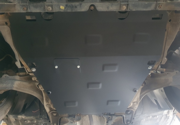 Steel sump guard for the protection of the engine and the gearbox for Renault Clio 4