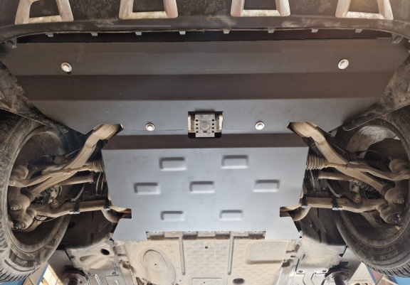 Steel sump guard for Mercedes GLC X253