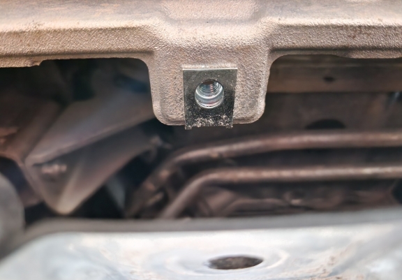 Steel sump guard for Mercedes GLC X253
