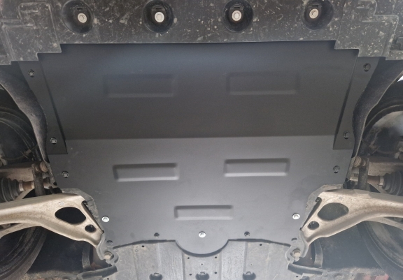 Steel sump guard for Renault Austral