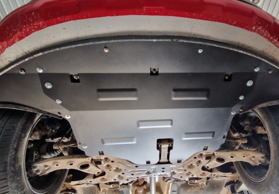 Steel sump guard for Kia Sorento UM