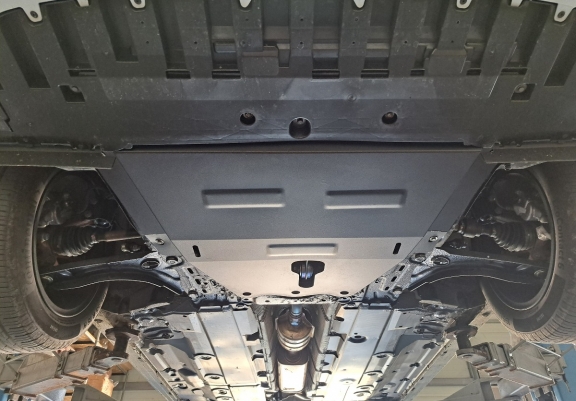 Steel sump guard for Dacia Sandero 3