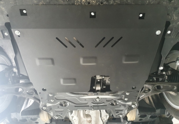 Steel sump guard for Citroen C4