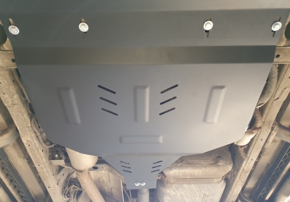 Steel gearbox guard for Renault Alaskan