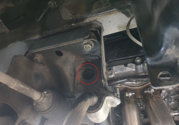 Steel sump guard for Subaru XV