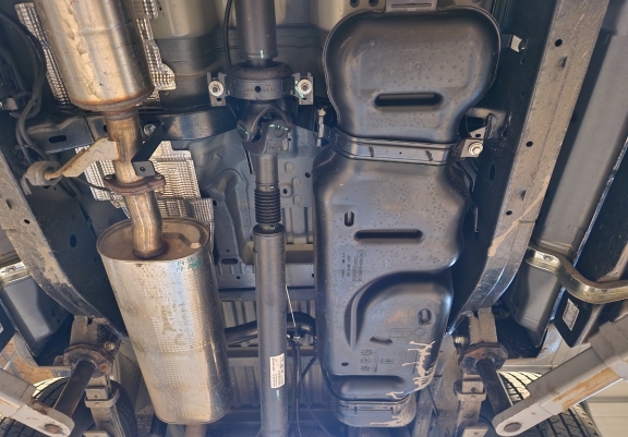 Steel fuel tank guard  for Volkswagen Amarok 2 
