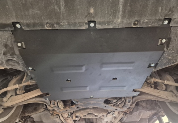 Steel sump guard for Audi Q5
