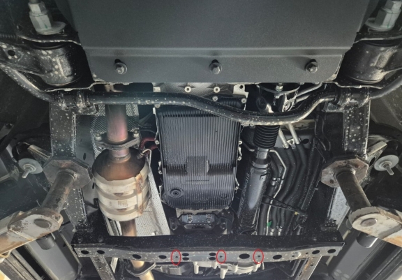 Steel gearbox guard for Baic Beijing BJ60