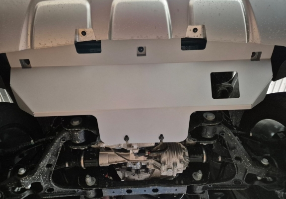 Aluminum sump guard for Baic Beijing BJ60